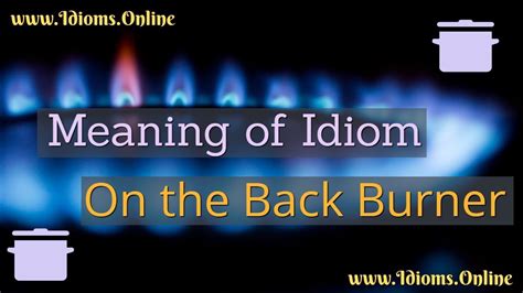 backburner meaning tagalog|SINANTABE (Tagalog).